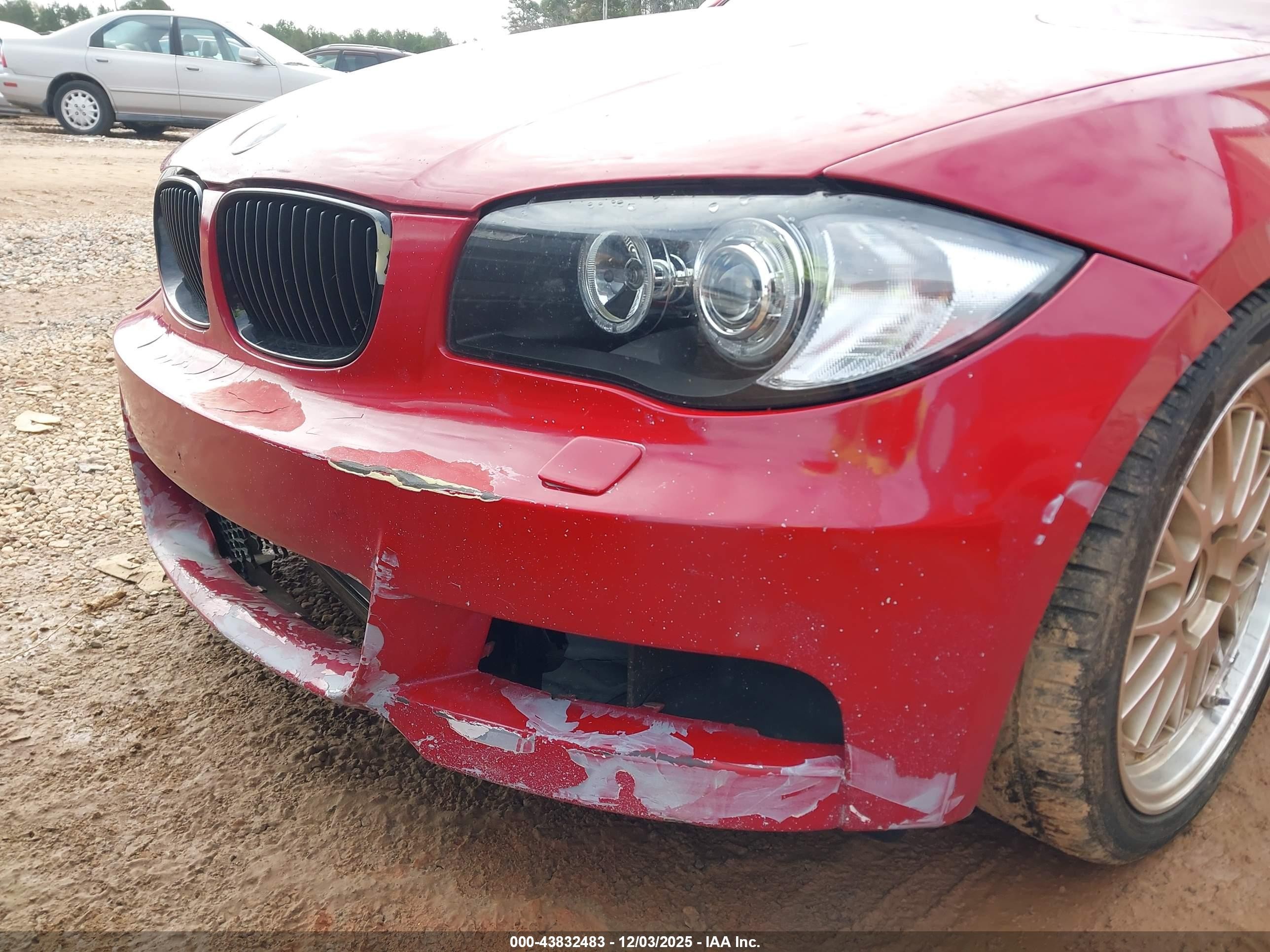 2010 Bmw 135i   Red vin: WBAUC7C58AVK95892