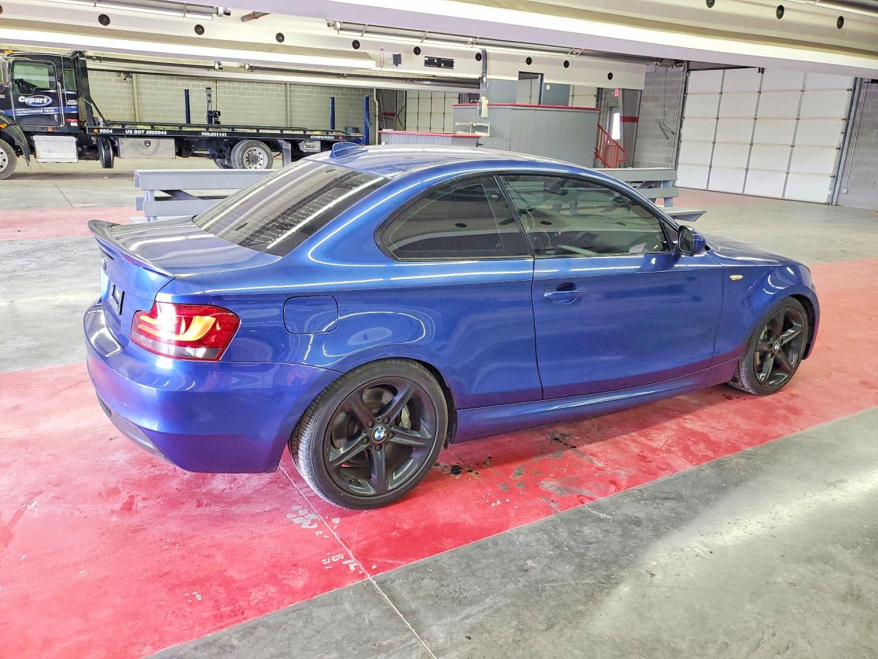 2010 Bmw 135 I Синий vin: WBAUC7C58AVK96573