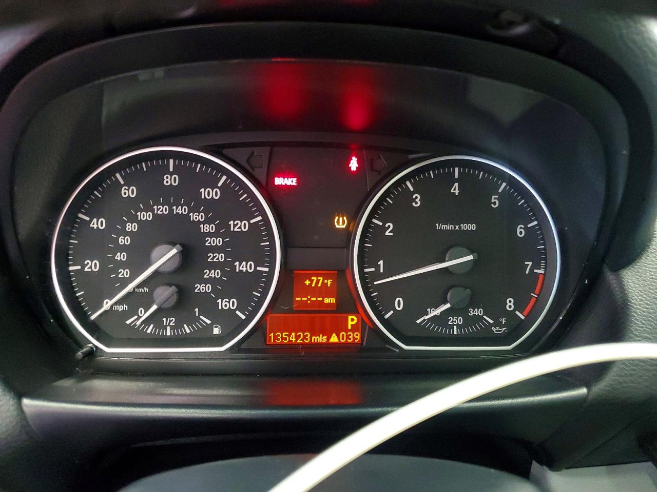 2010 Bmw 135 I Синий vin: WBAUC7C58AVK96573