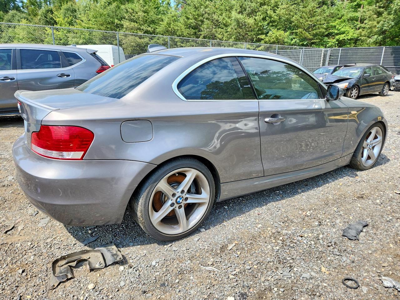 2010 Bmw 135 I Gray vin: WBAUC7C59AVK95917