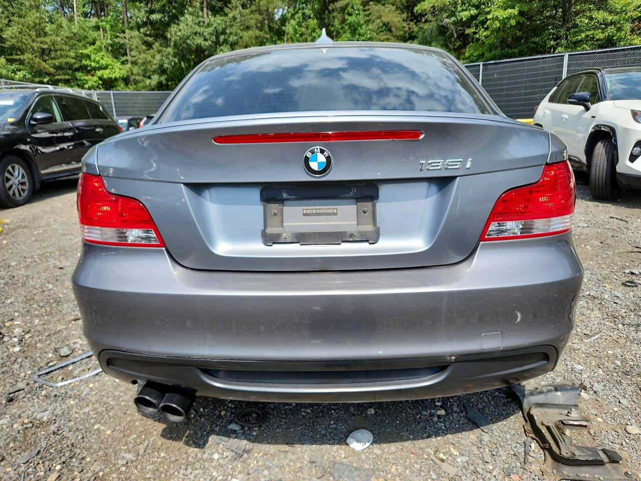 2010 Bmw 135 I Gray vin: WBAUC7C59AVK95917