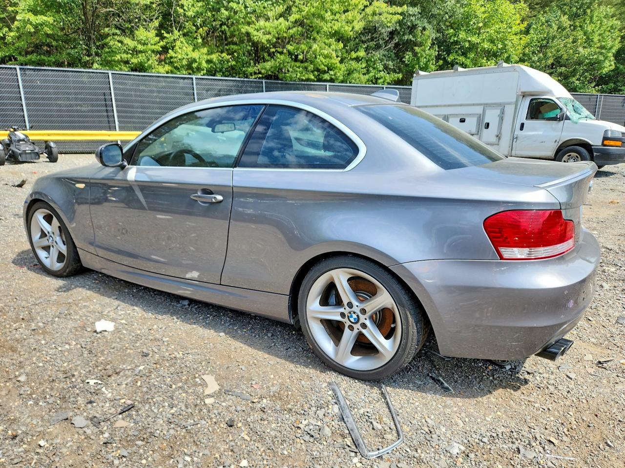 2010 Bmw 135 I Gray vin: WBAUC7C59AVK95917