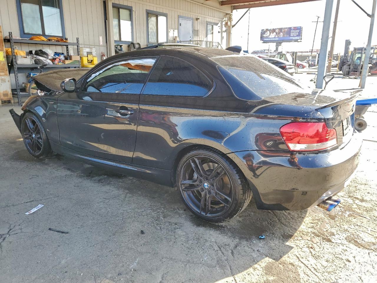 2011 Bmw 135 I Black vin: WBAUC9C50BVM09722
