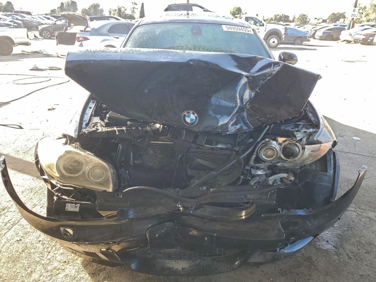 2011 Bmw 135 I Black vin: WBAUC9C50BVM09722