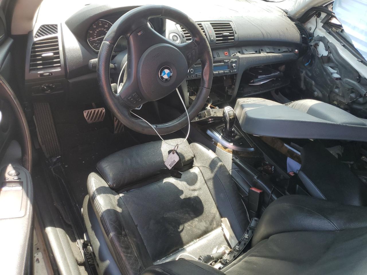 2011 Bmw 135 I White vin: WBAUC9C50BVM10451