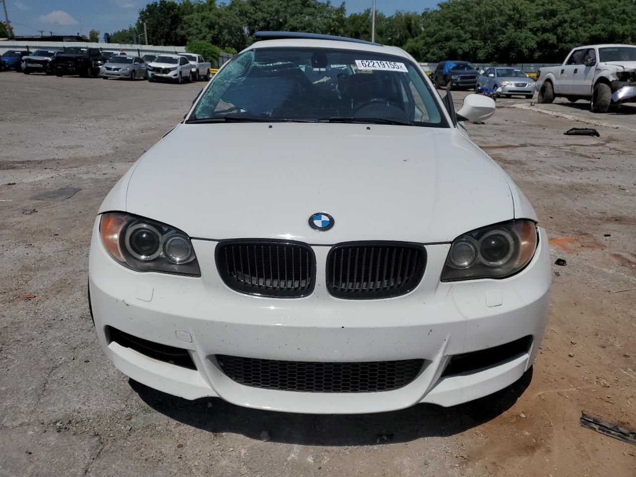 2011 Bmw 135 I White vin: WBAUC9C50BVM10451