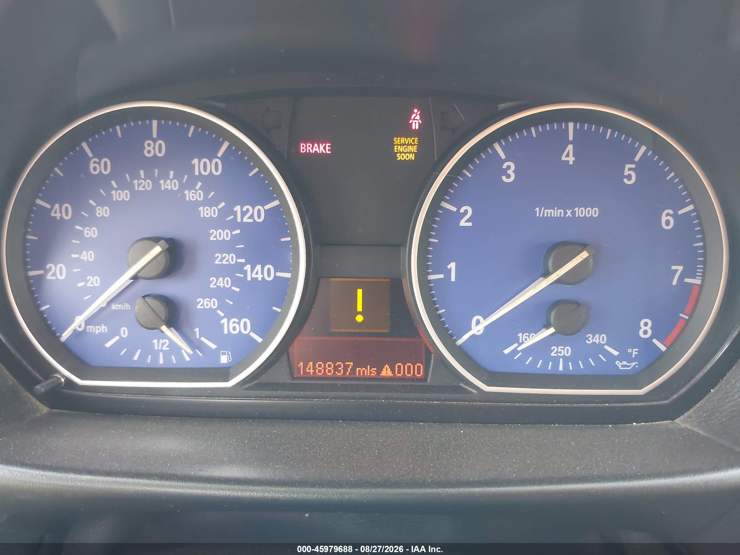 2012 Bmw 135i   Gray vin: WBAUC9C50CVM11794