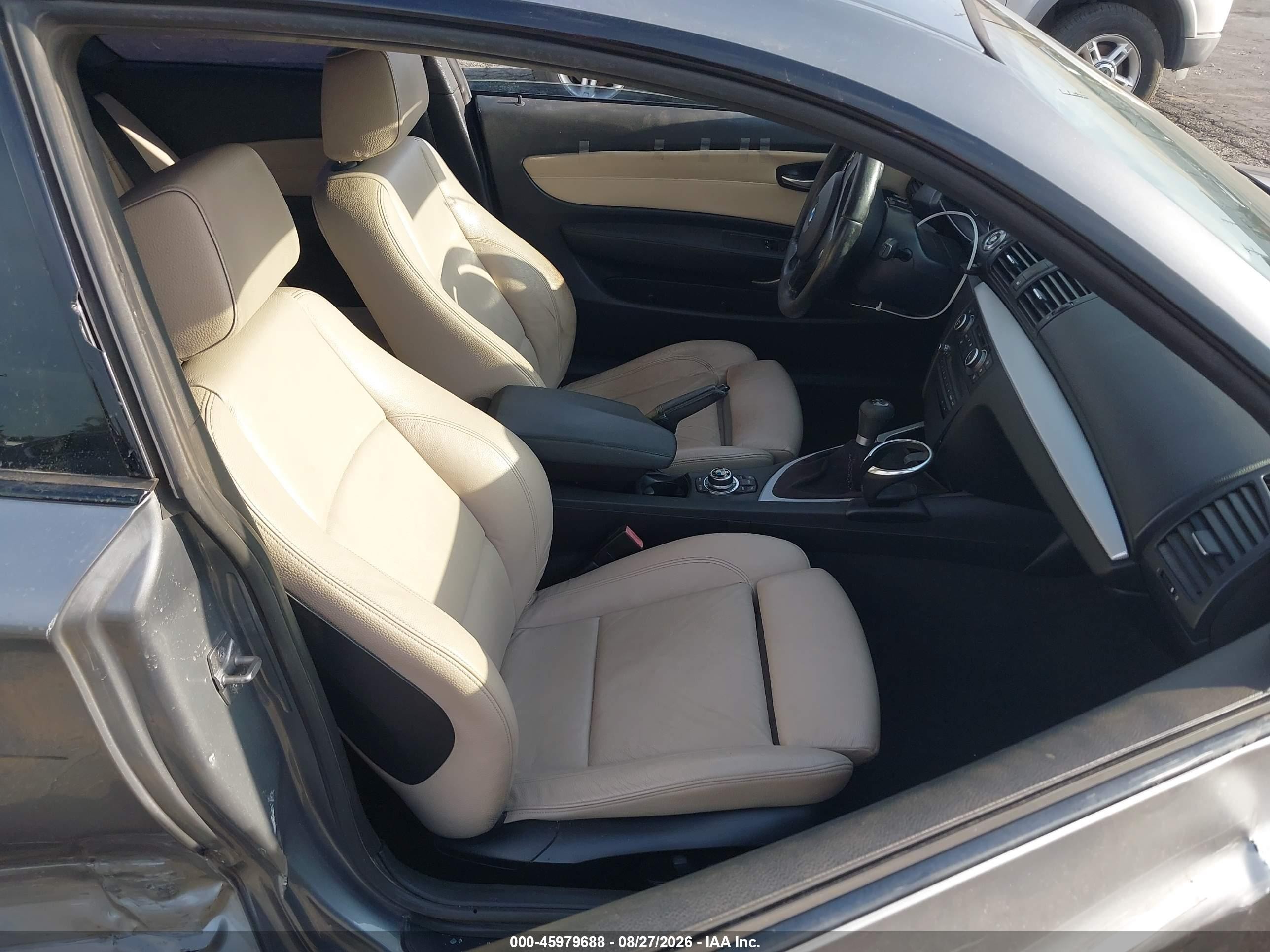 2012 Bmw 135i   Gray vin: WBAUC9C50CVM11794