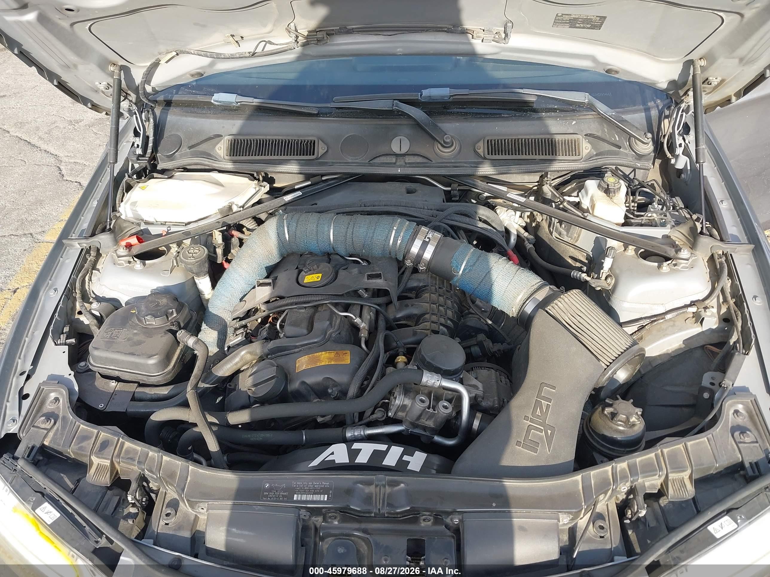 2012 Bmw 135i   Gray vin: WBAUC9C50CVM11794