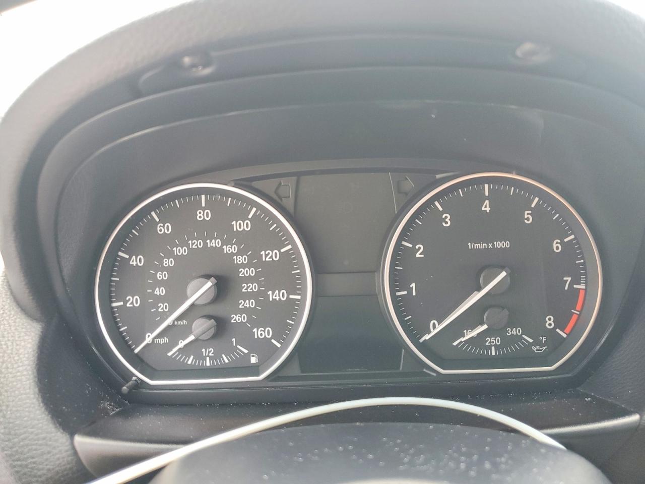 2013 Bmw 135 I White vin: WBAUC9C50DVY60006