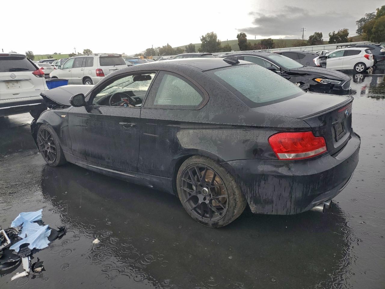 2013 Bmw 135 I Black vin: WBAUC9C50DVY60023