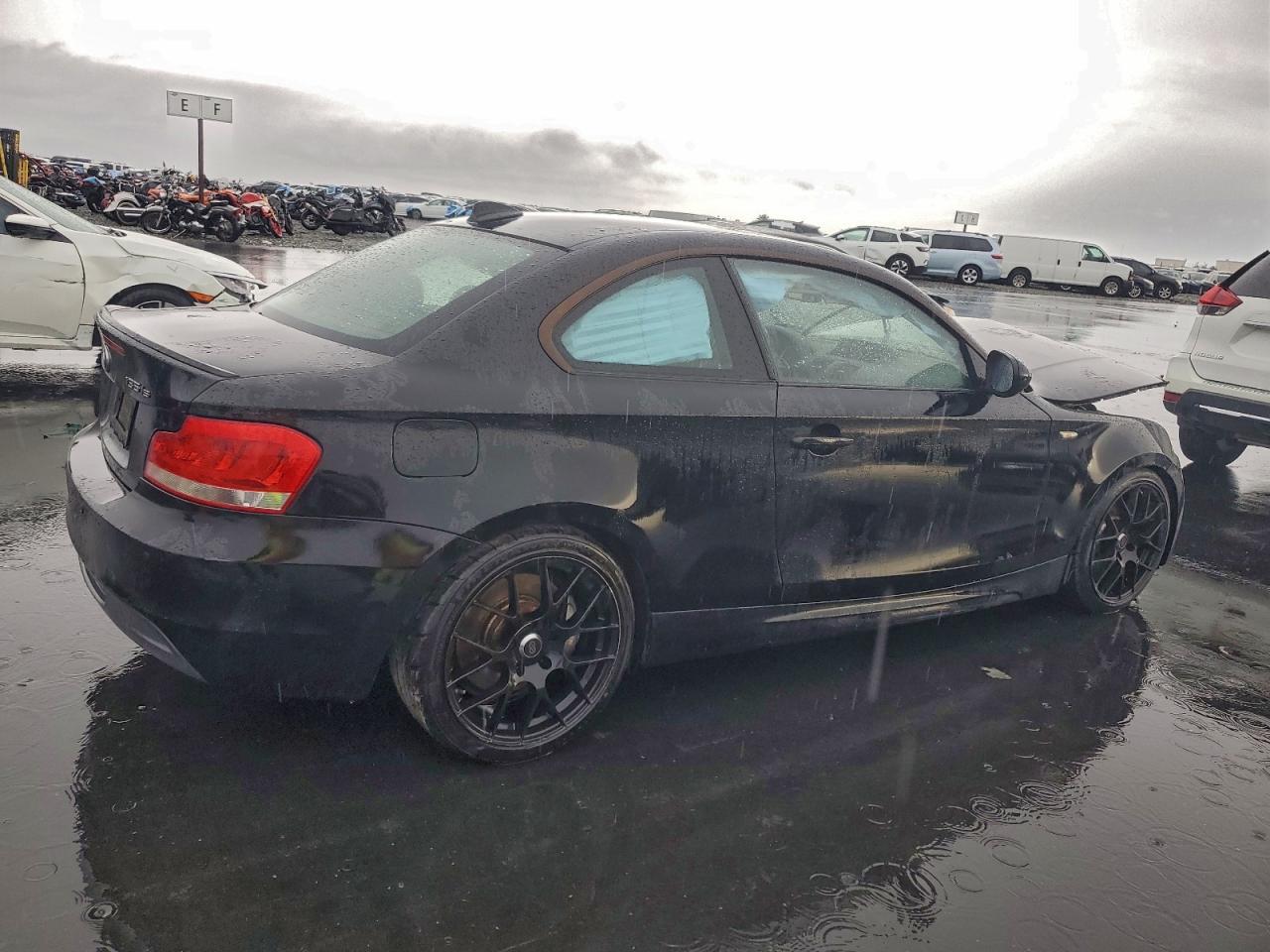 2013 Bmw 135 I Black vin: WBAUC9C50DVY60023