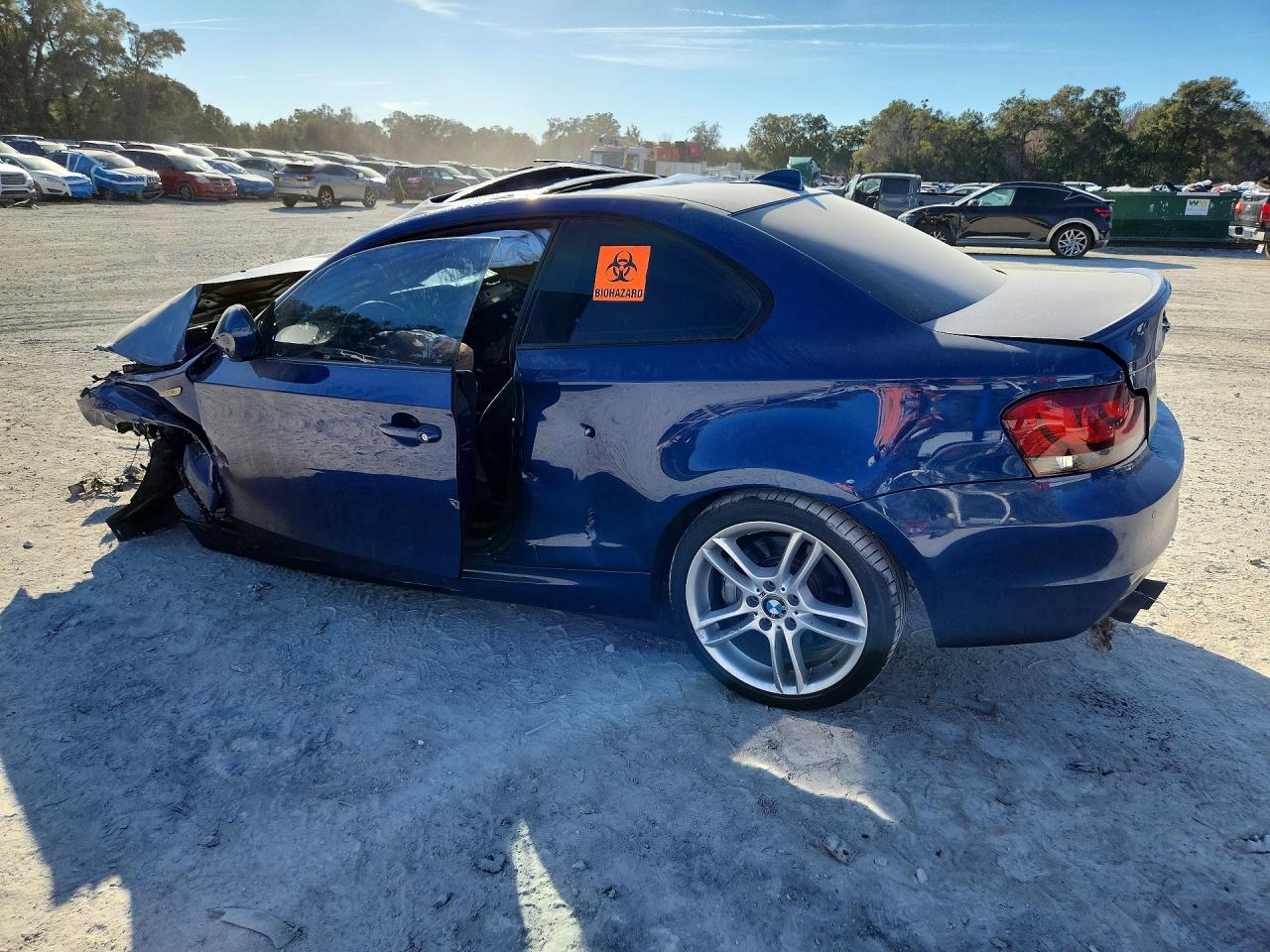 2012 Bmw 135 I Blue vin: WBAUC9C51CVM13246