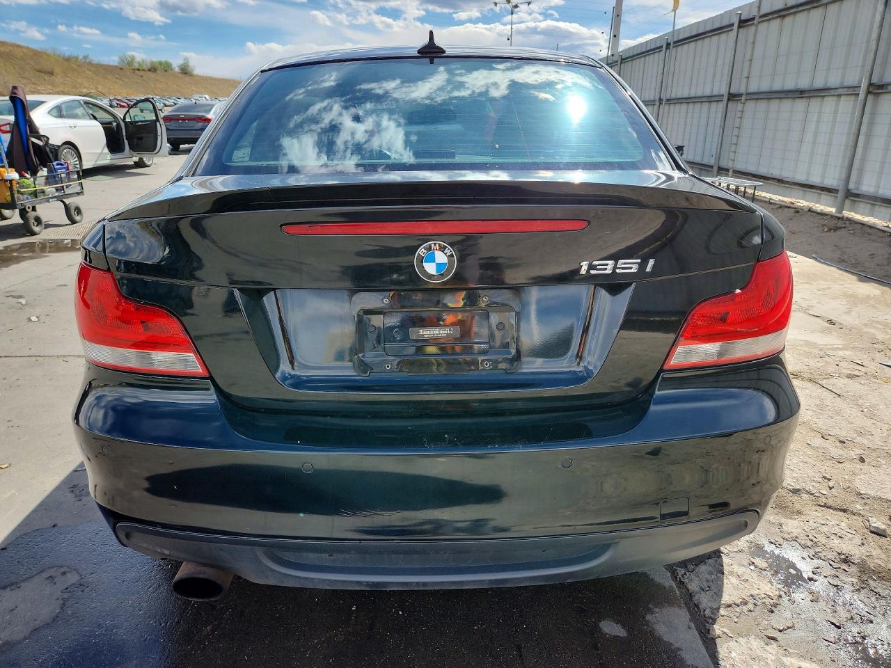 2013 Bmw 135 I Black vin: WBAUC9C51DVM13572