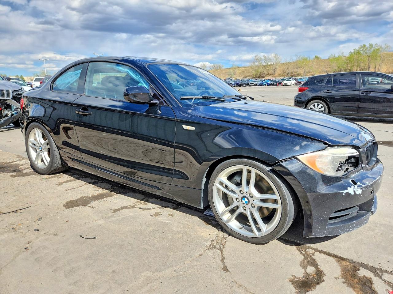 2013 Bmw 135 I Black vin: WBAUC9C51DVM13572