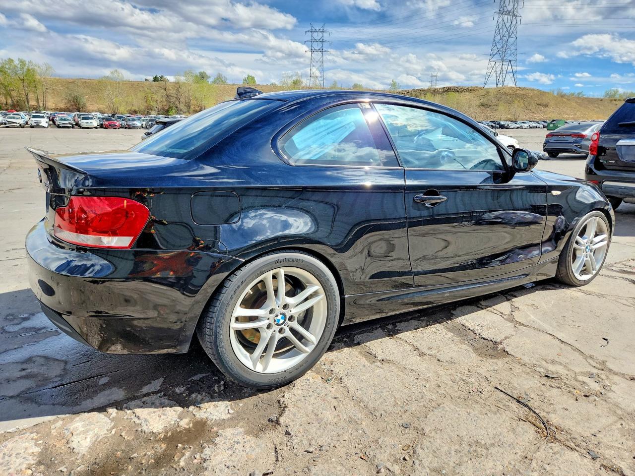 2013 Bmw 135 I Black vin: WBAUC9C51DVM13572