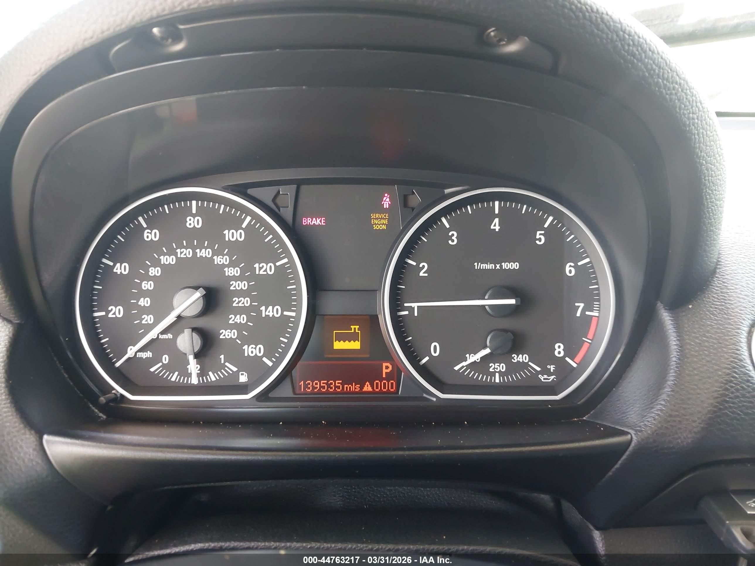 2011 Bmw 135i   Gray vin: WBAUC9C52BVM10824