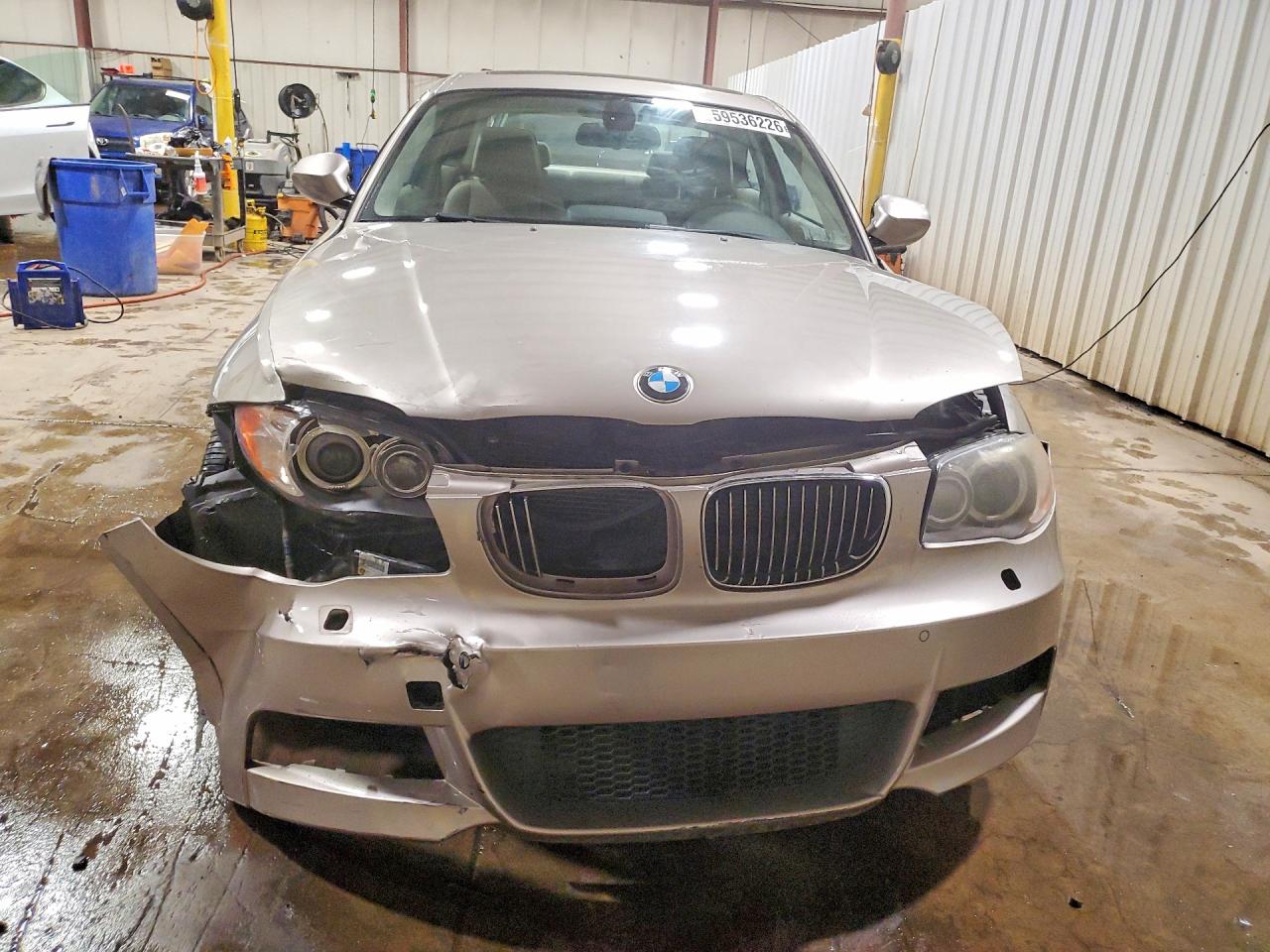 2011 Bmw 135 I Gray vin: WBAUC9C52BVM11407