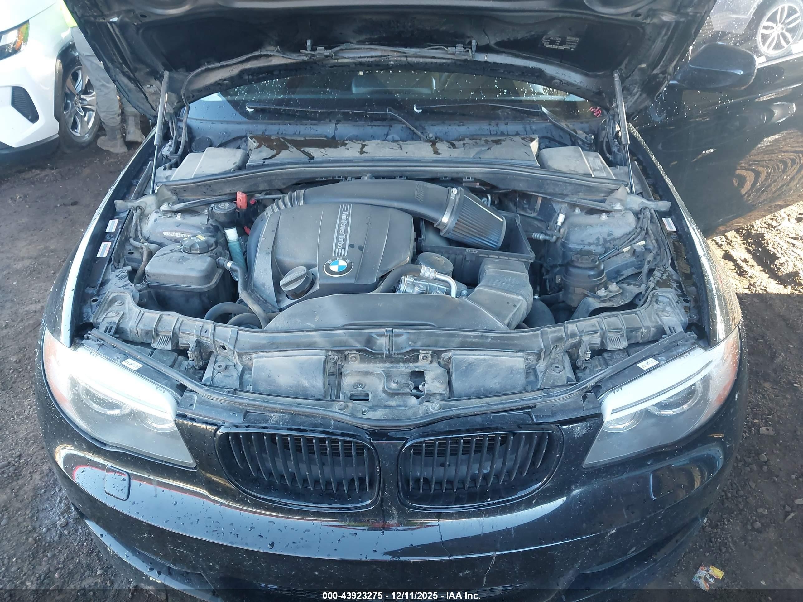 2012 Bmw 135i   Black vin: WBAUC9C52CVM11571