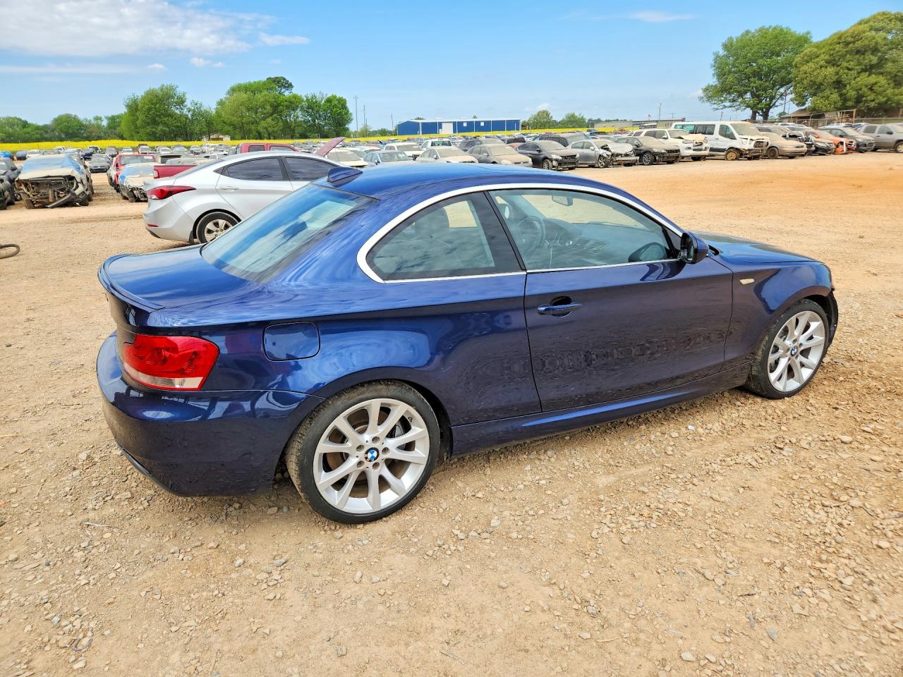 2012 Bmw 135 I Blue vin: WBAUC9C52CVM11781