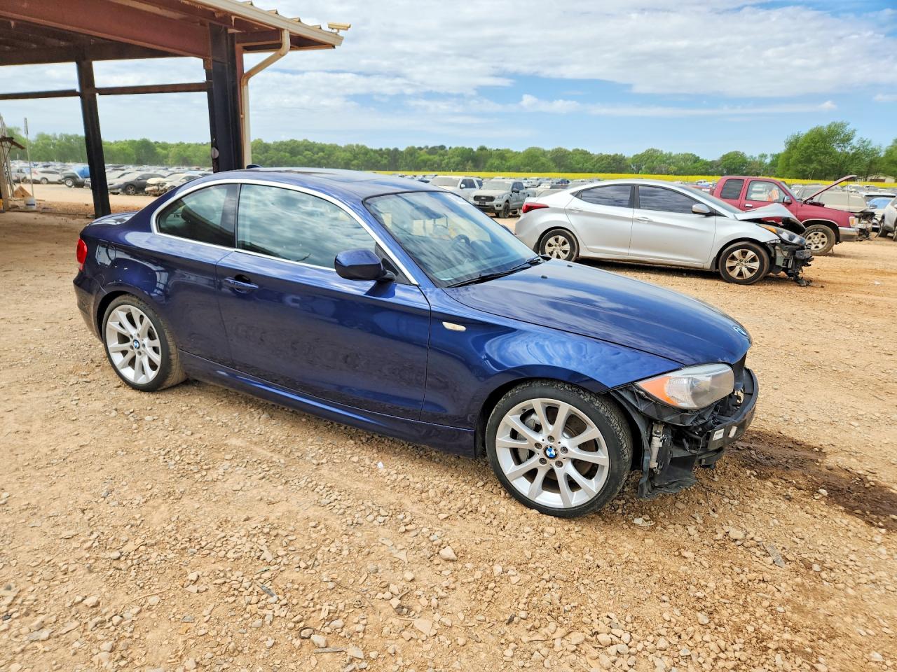 2012 Bmw 135 I Blue vin: WBAUC9C52CVM11781