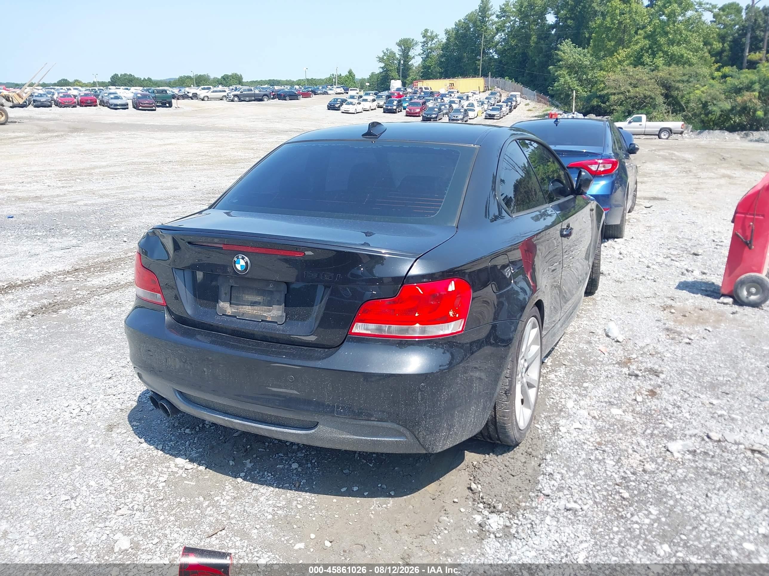 2012 Bmw 135i   Black vin: WBAUC9C52CVM12686