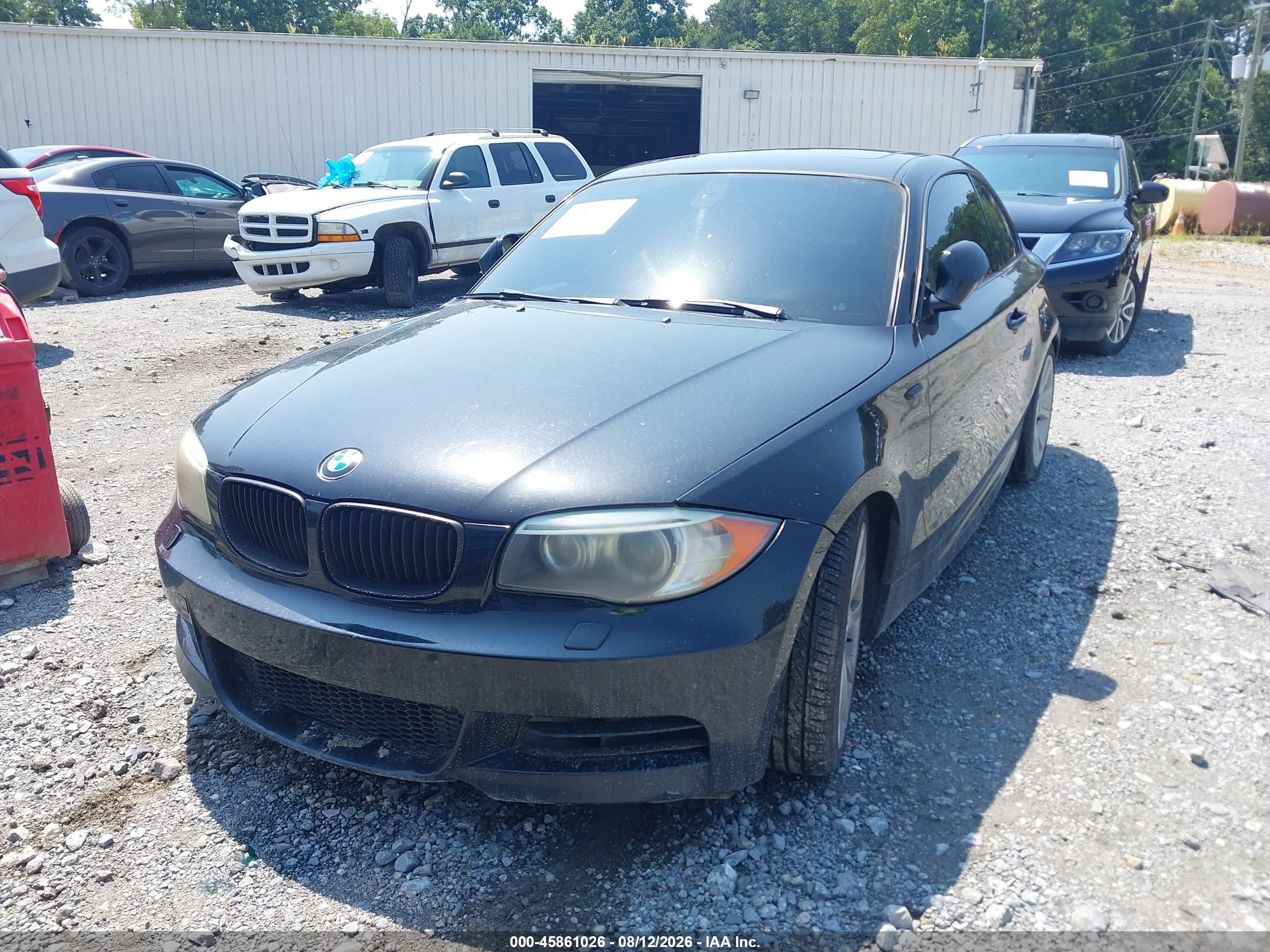 2012 Bmw 135i   Black vin: WBAUC9C52CVM12686