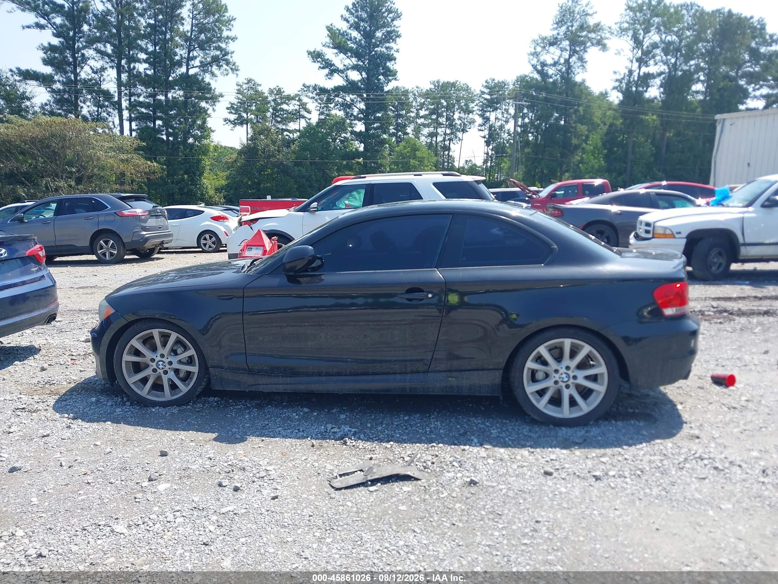 2012 Bmw 135i   Black vin: WBAUC9C52CVM12686
