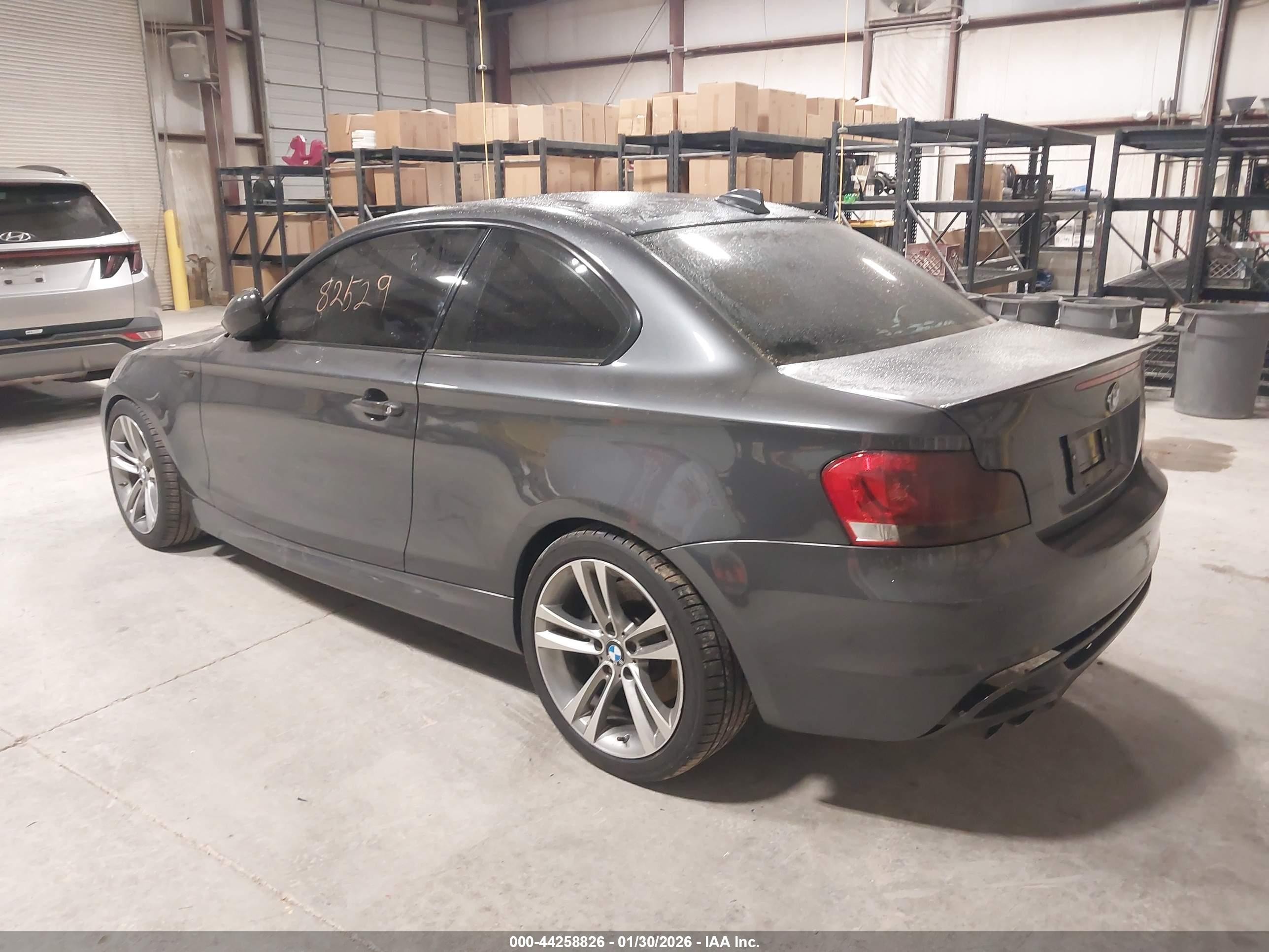 2013 Bmw 135i   Gray vin: WBAUC9C52DVY60850