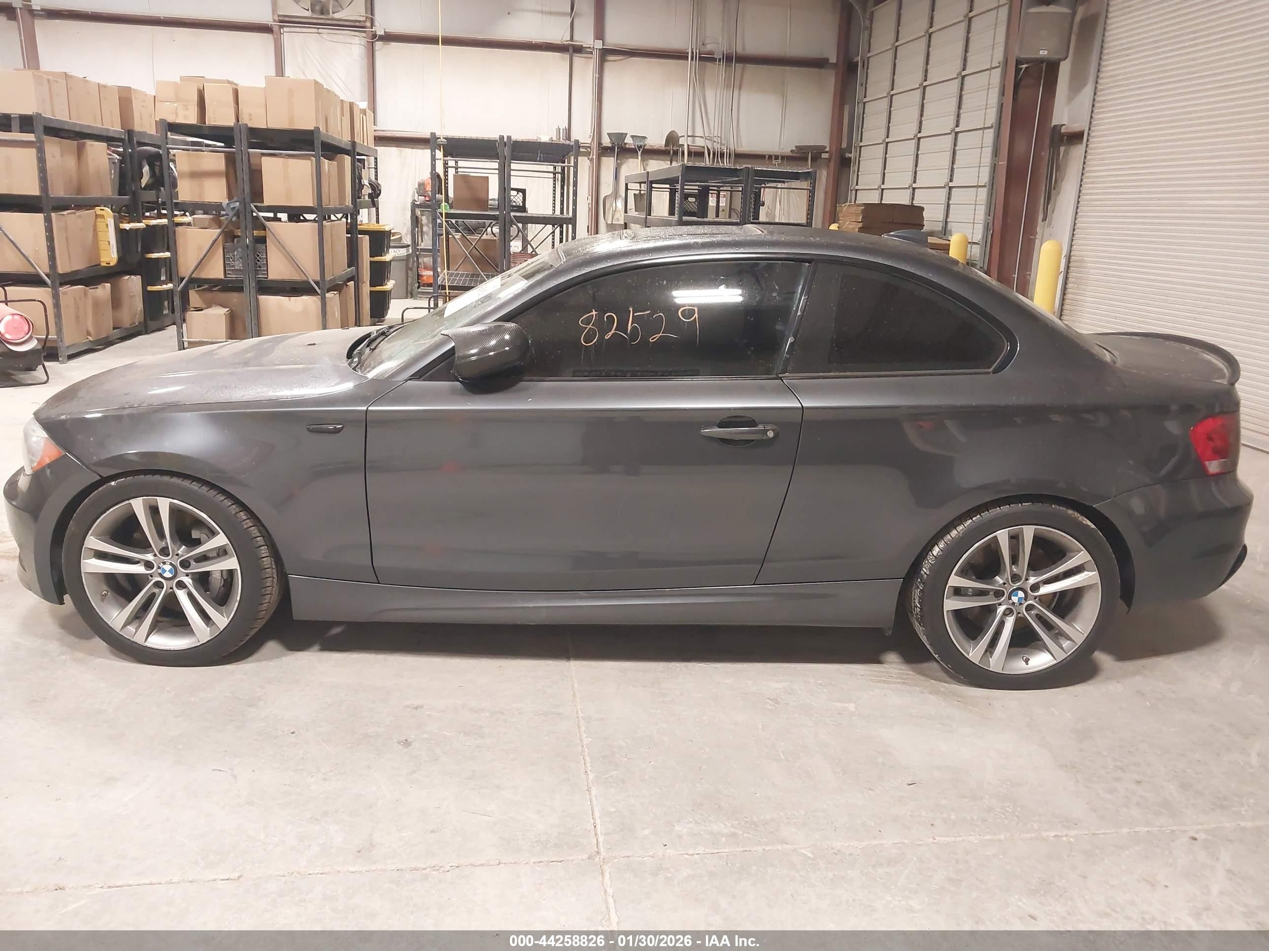 2013 Bmw 135i   Gray vin: WBAUC9C52DVY60850