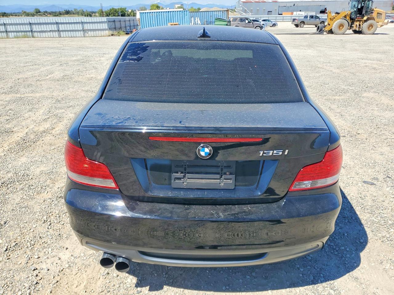 2011 Bmw 135 I Black vin: WBAUC9C53BVM10704