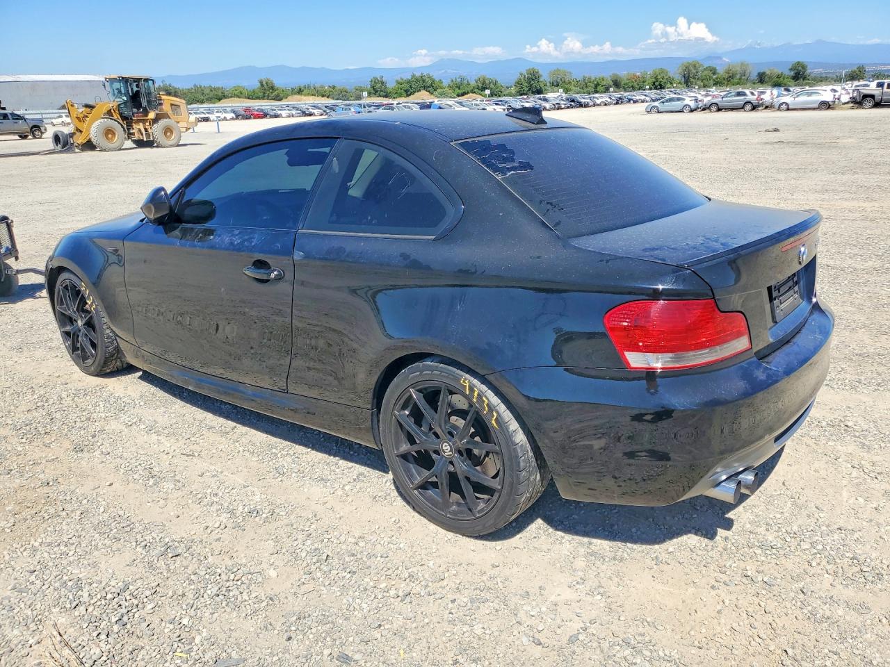 2011 Bmw 135 I Black vin: WBAUC9C53BVM10704