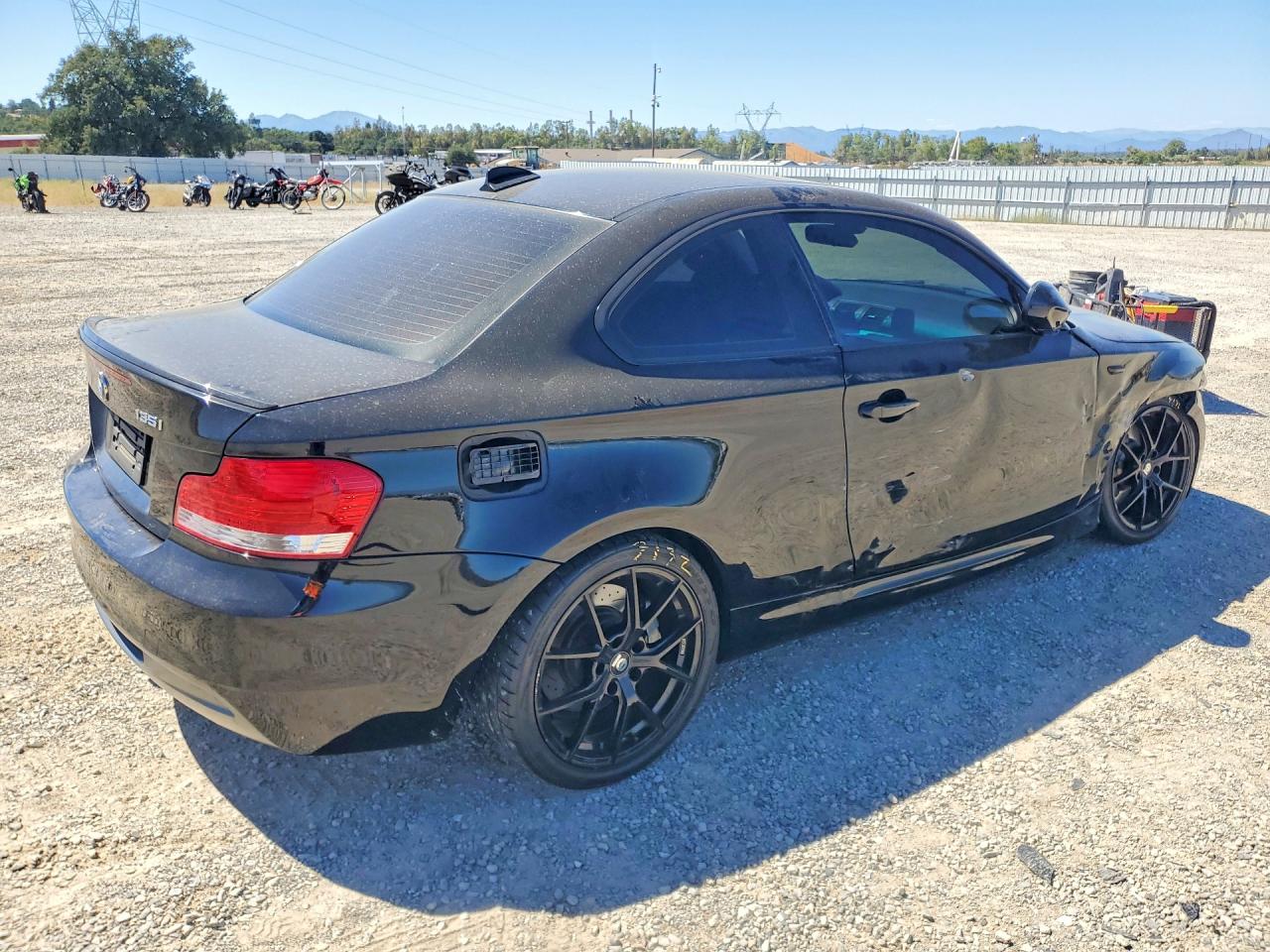 2011 Bmw 135 I Black vin: WBAUC9C53BVM10704