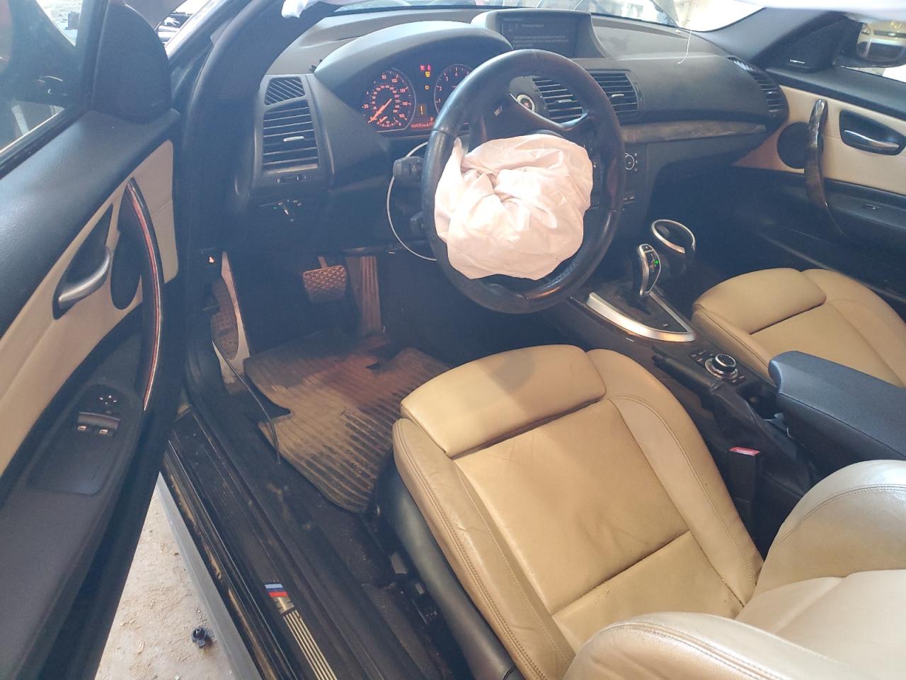 2011 Bmw 135 I Black vin: WBAUC9C53BVM10752