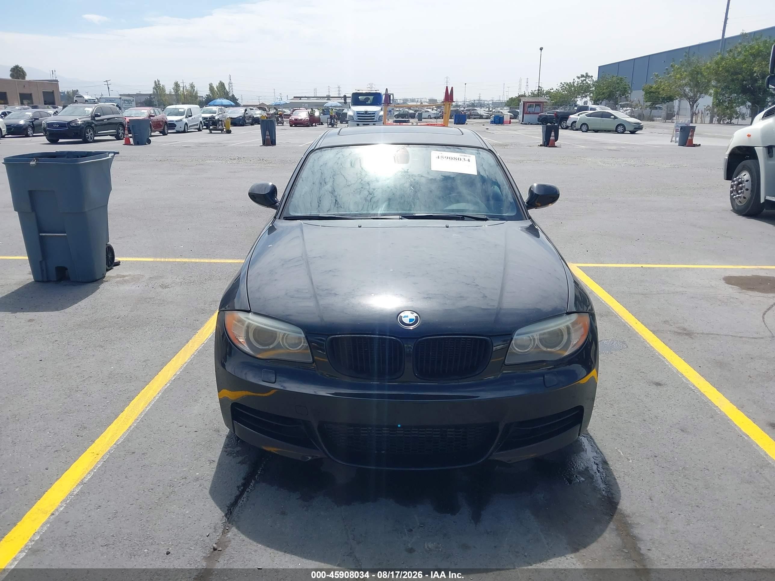 2012 Bmw 135i   Black vin: WBAUC9C53CVM13121