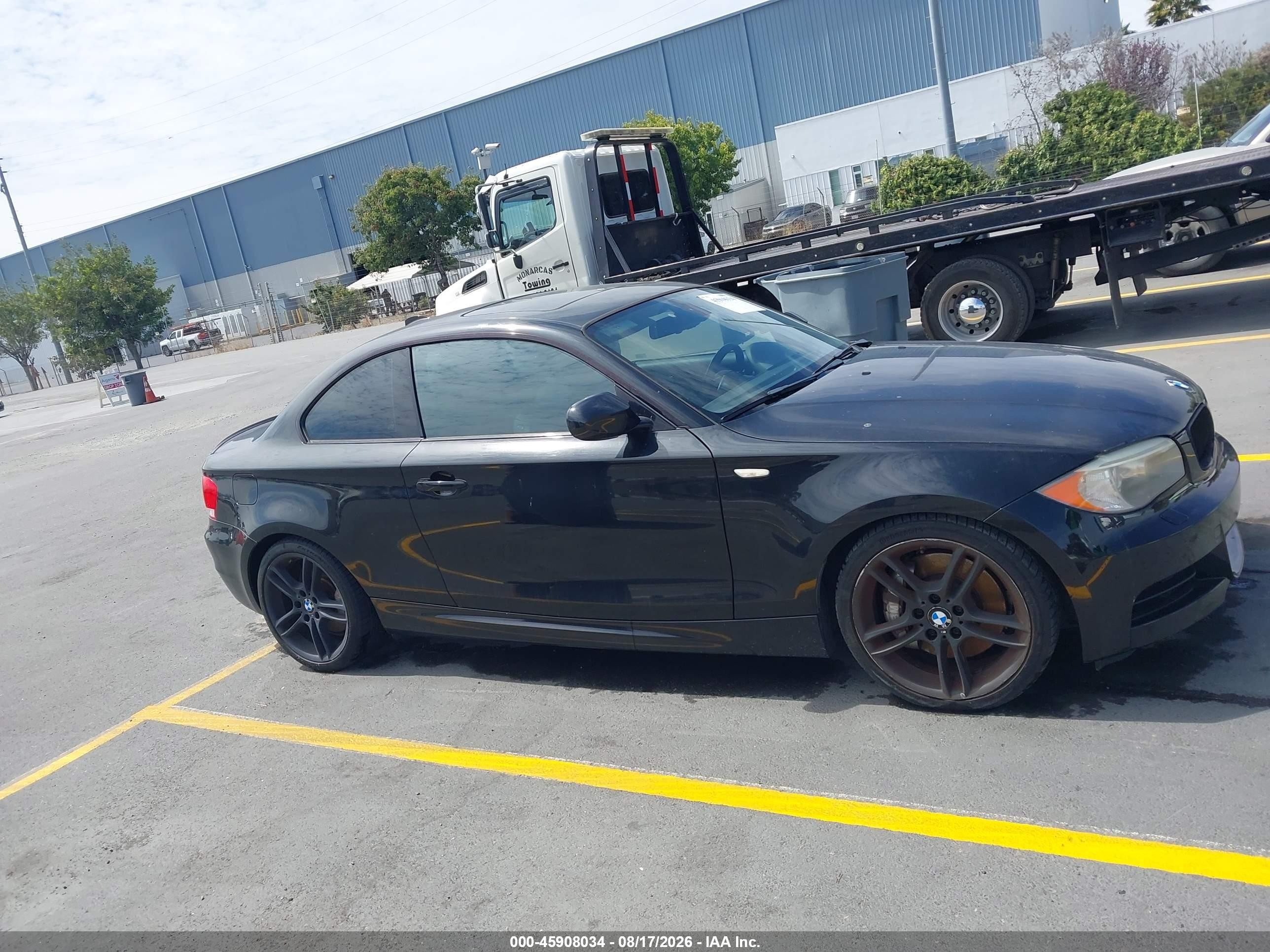 2012 Bmw 135i   Black vin: WBAUC9C53CVM13121