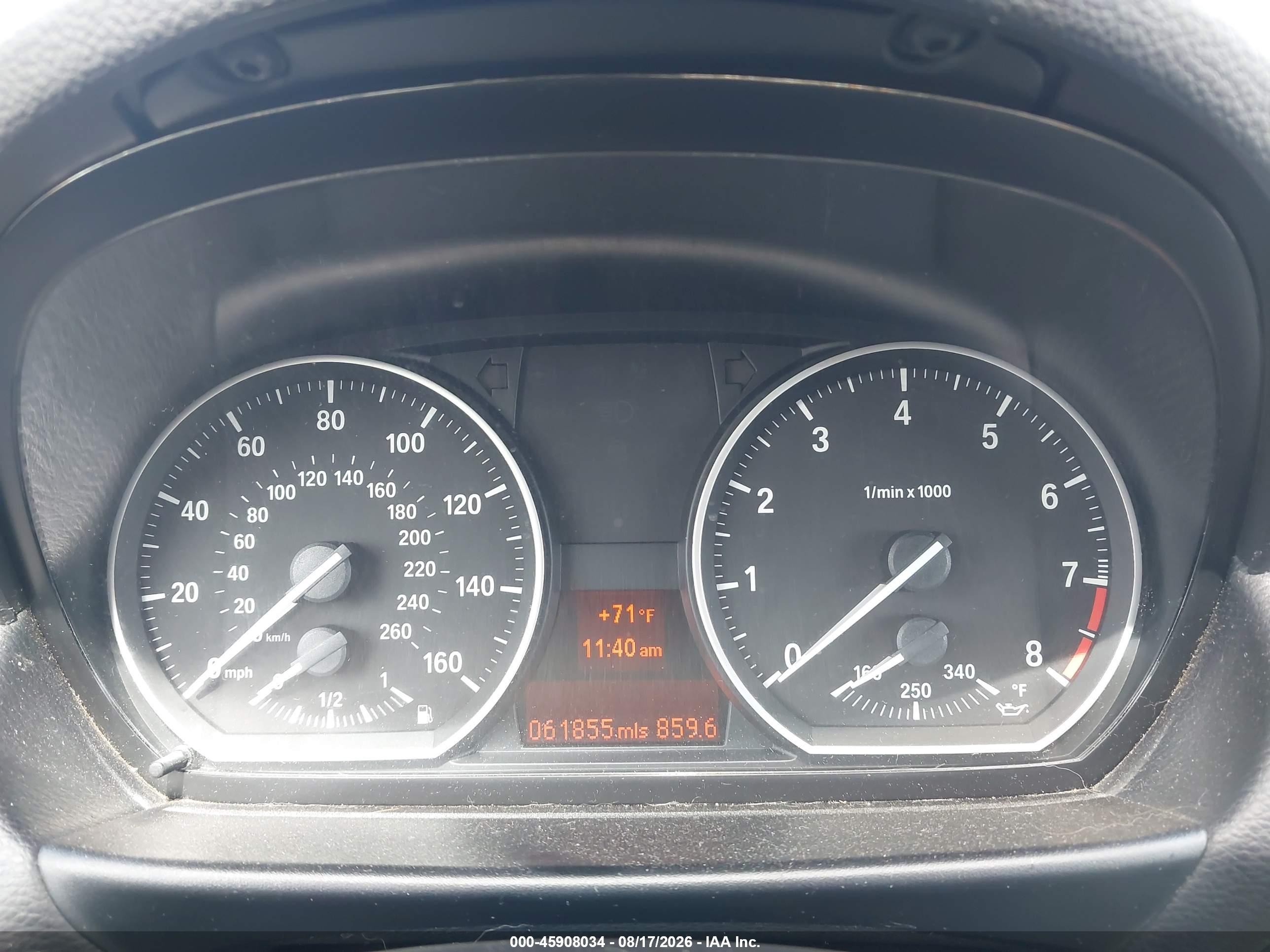 2012 Bmw 135i   Black vin: WBAUC9C53CVM13121