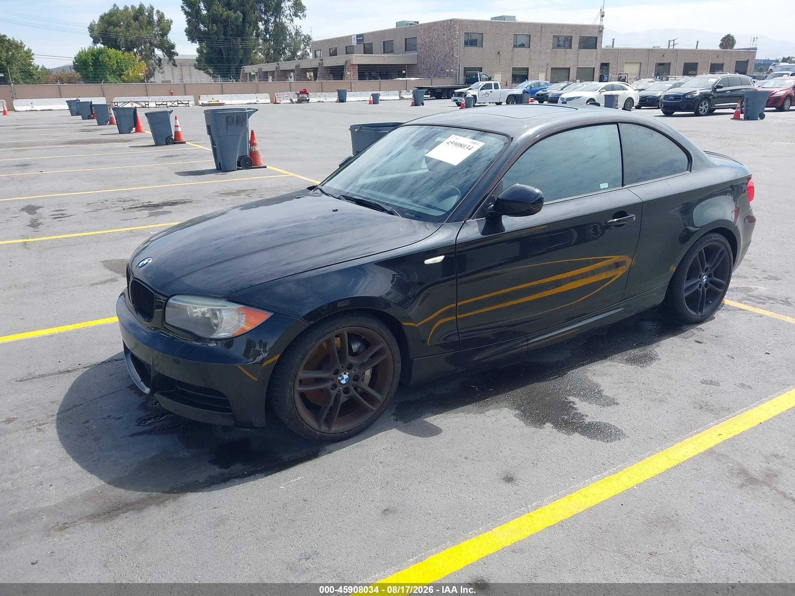 2012 Bmw 135i   Black vin: WBAUC9C53CVM13121