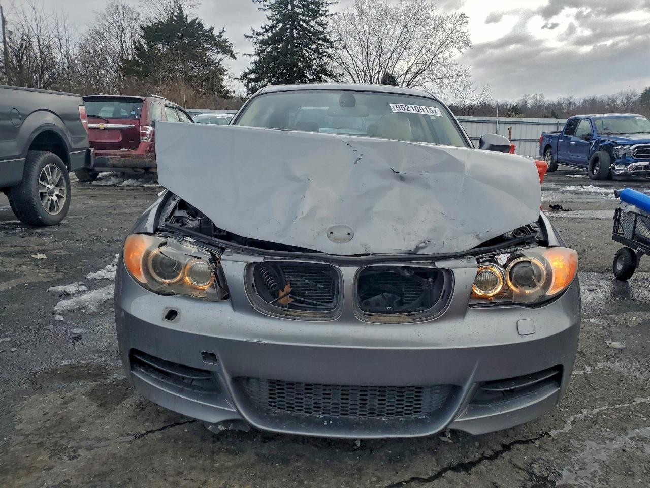 2011 Bmw 135 I Gray vin: WBAUC9C54BVM09206