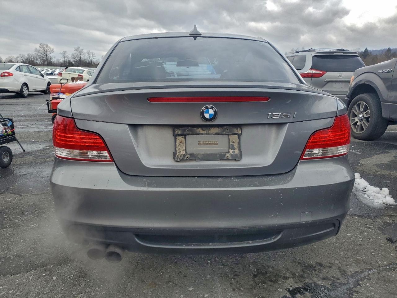 2011 Bmw 135 I Gray vin: WBAUC9C54BVM09206