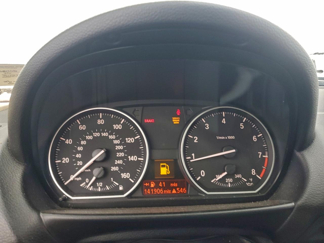 2011 Bmw 135 I Gray vin: WBAUC9C54BVM09206