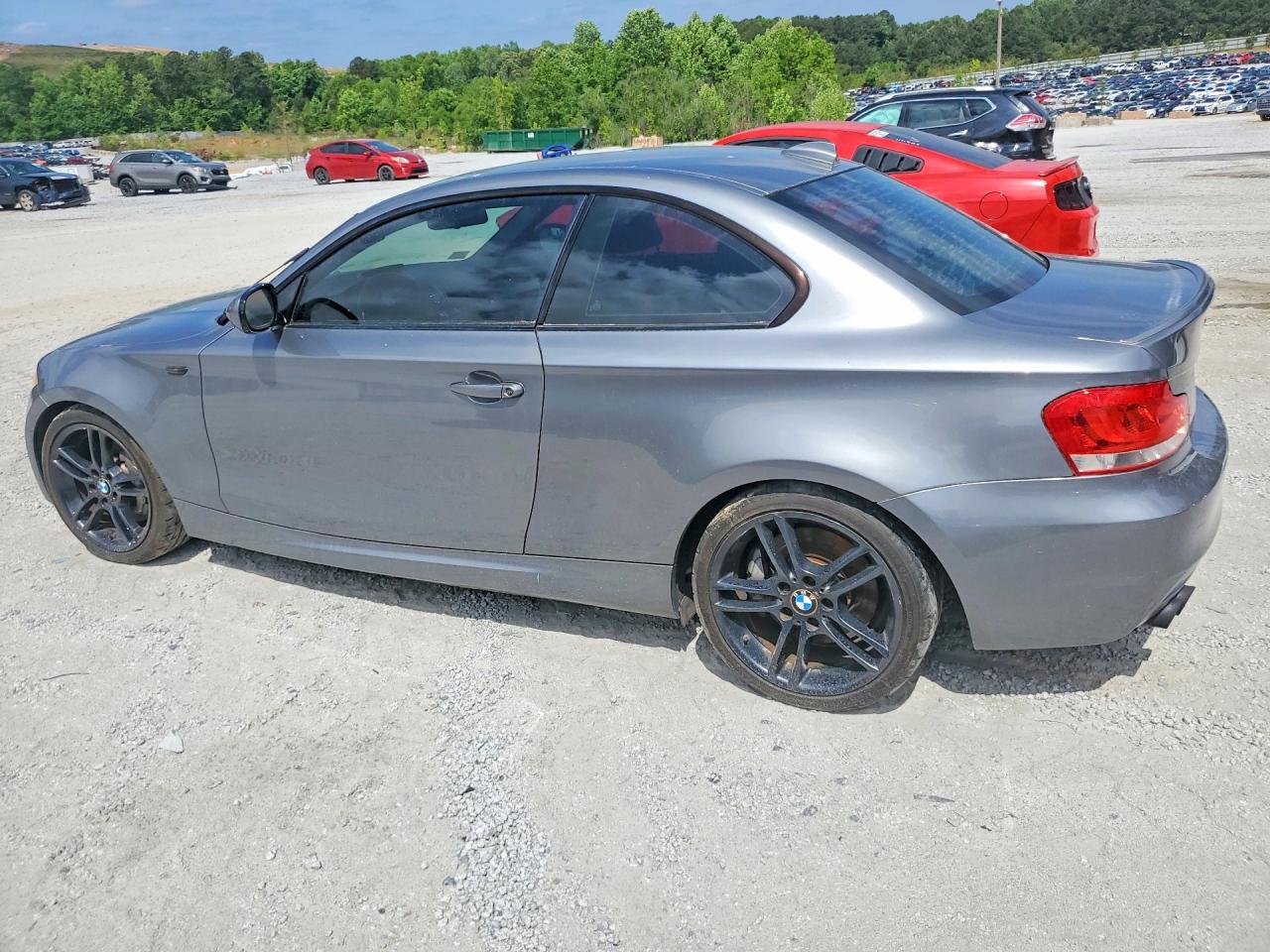 2012 Bmw 135 I Gray vin: WBAUC9C54CVM12480