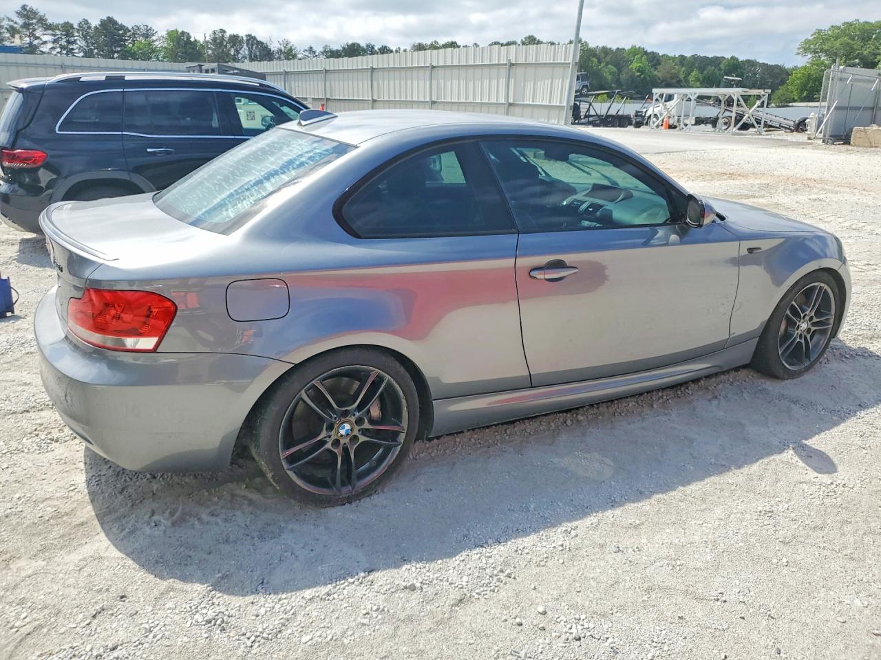 2012 Bmw 135 I Gray vin: WBAUC9C54CVM12480