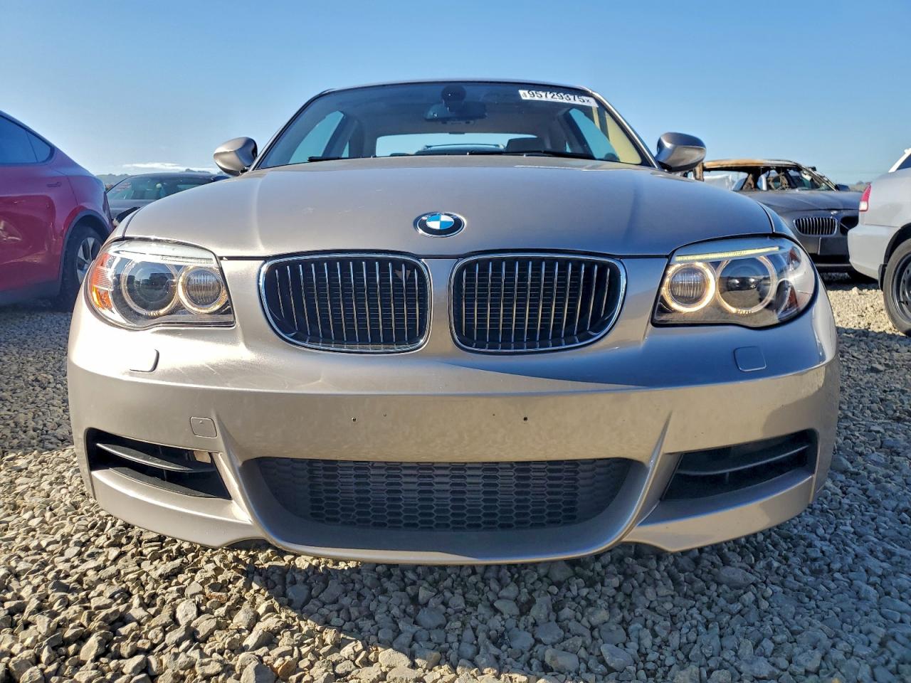 2012 Bmw 135 I Silver vin: WBAUC9C54CVM12608