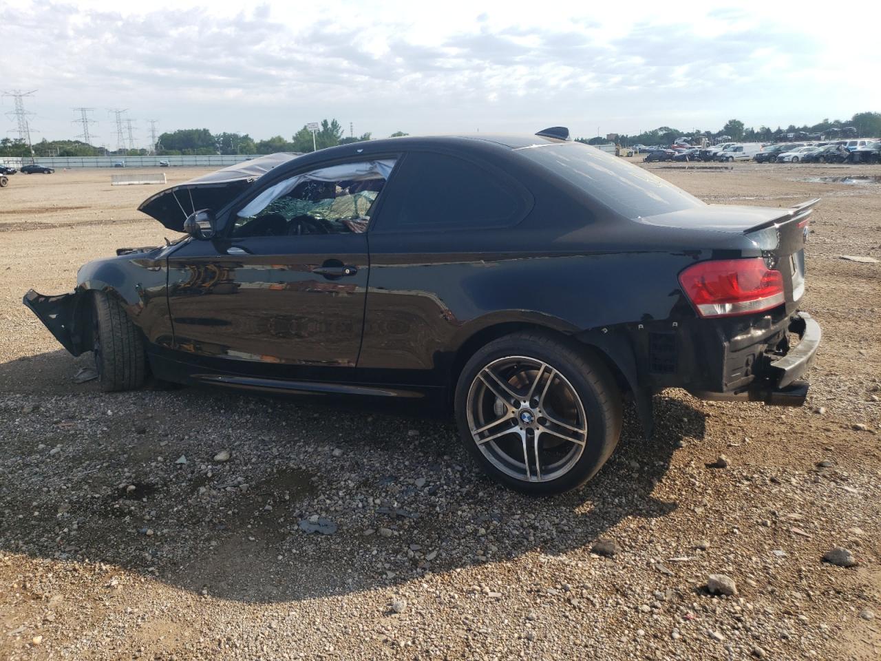 2012 Bmw 135 I Black vin: WBAUC9C54CVM12916