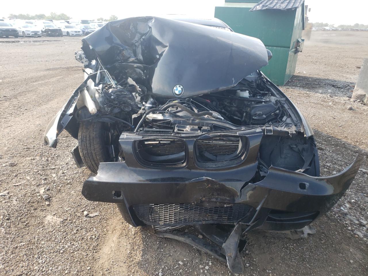 2012 Bmw 135 I Black vin: WBAUC9C54CVM12916