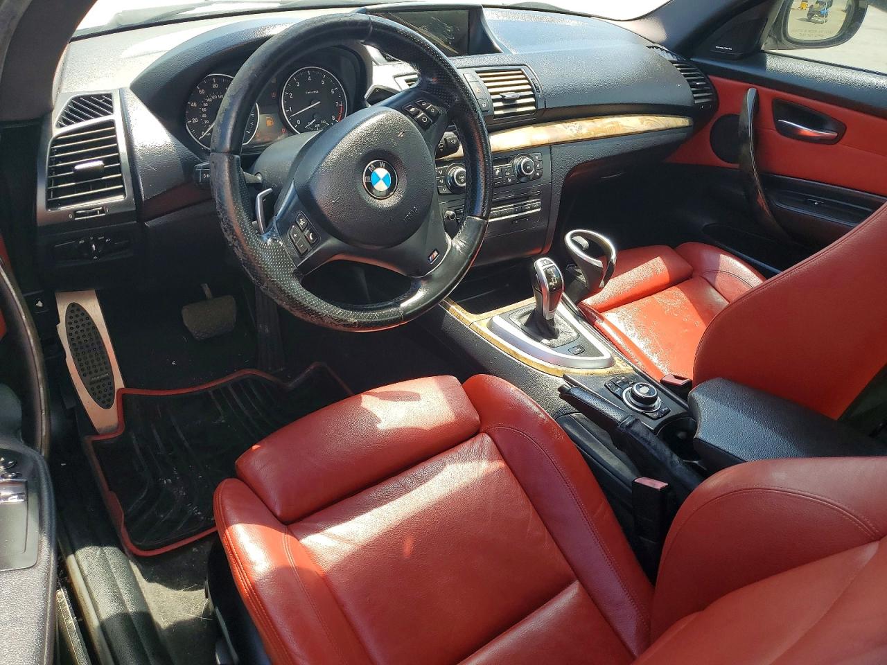 2011 Bmw 135 I White vin: WBAUC9C55BVM09120