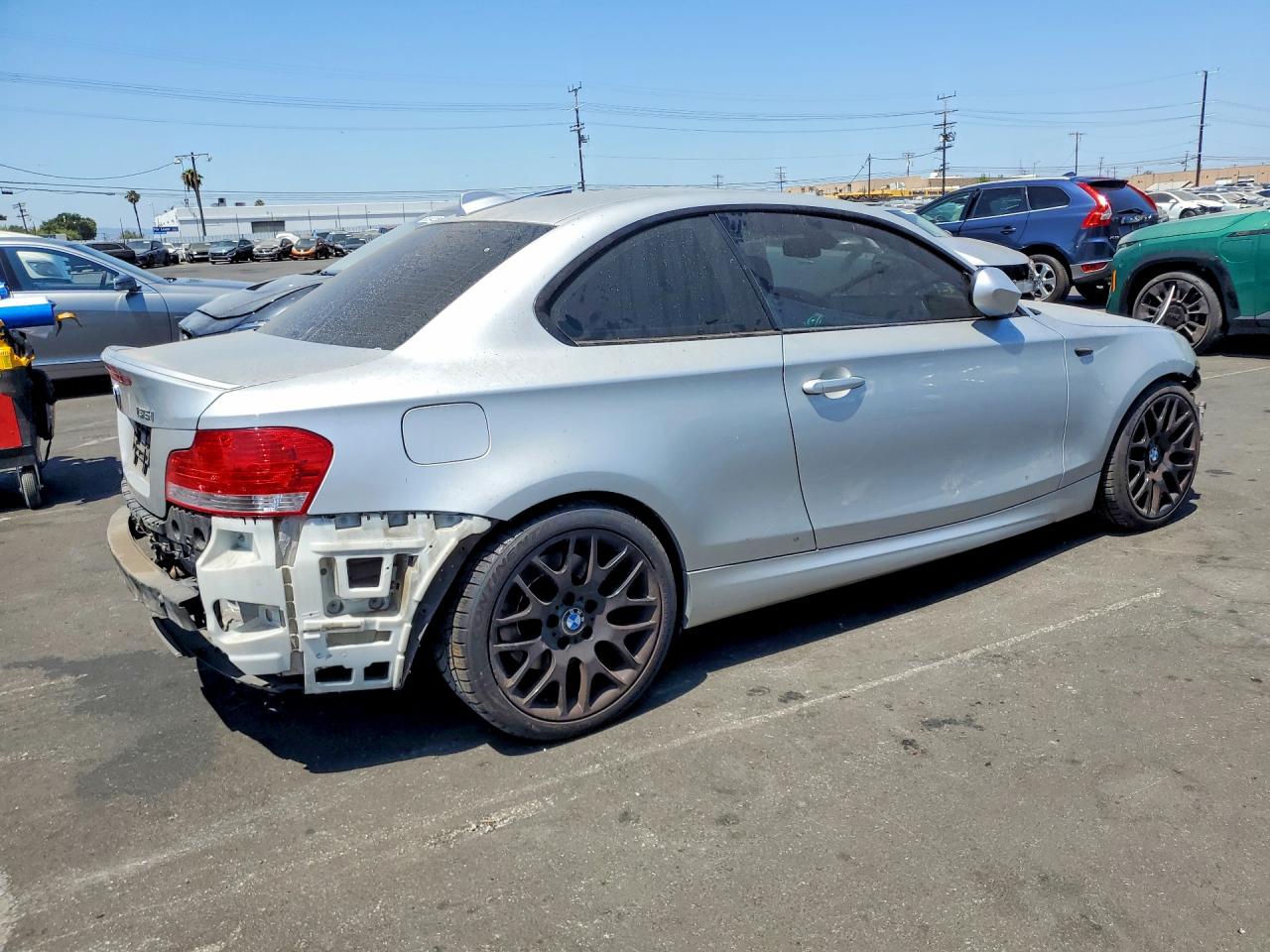 2011 Bmw 135 I Silver vin: WBAUC9C55BVM10526