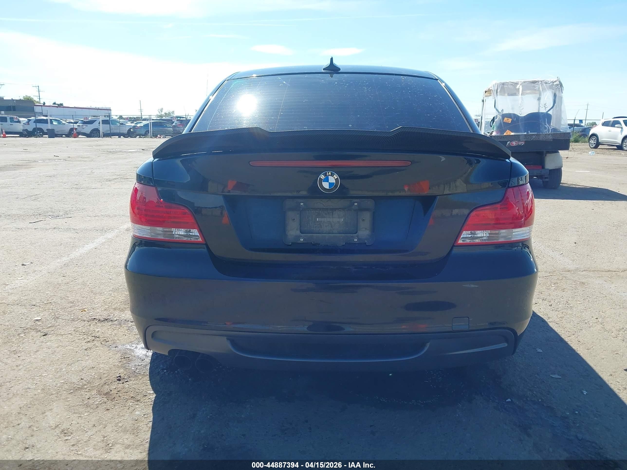 2011 Bmw 135i   Black vin: WBAUC9C55BVM11076