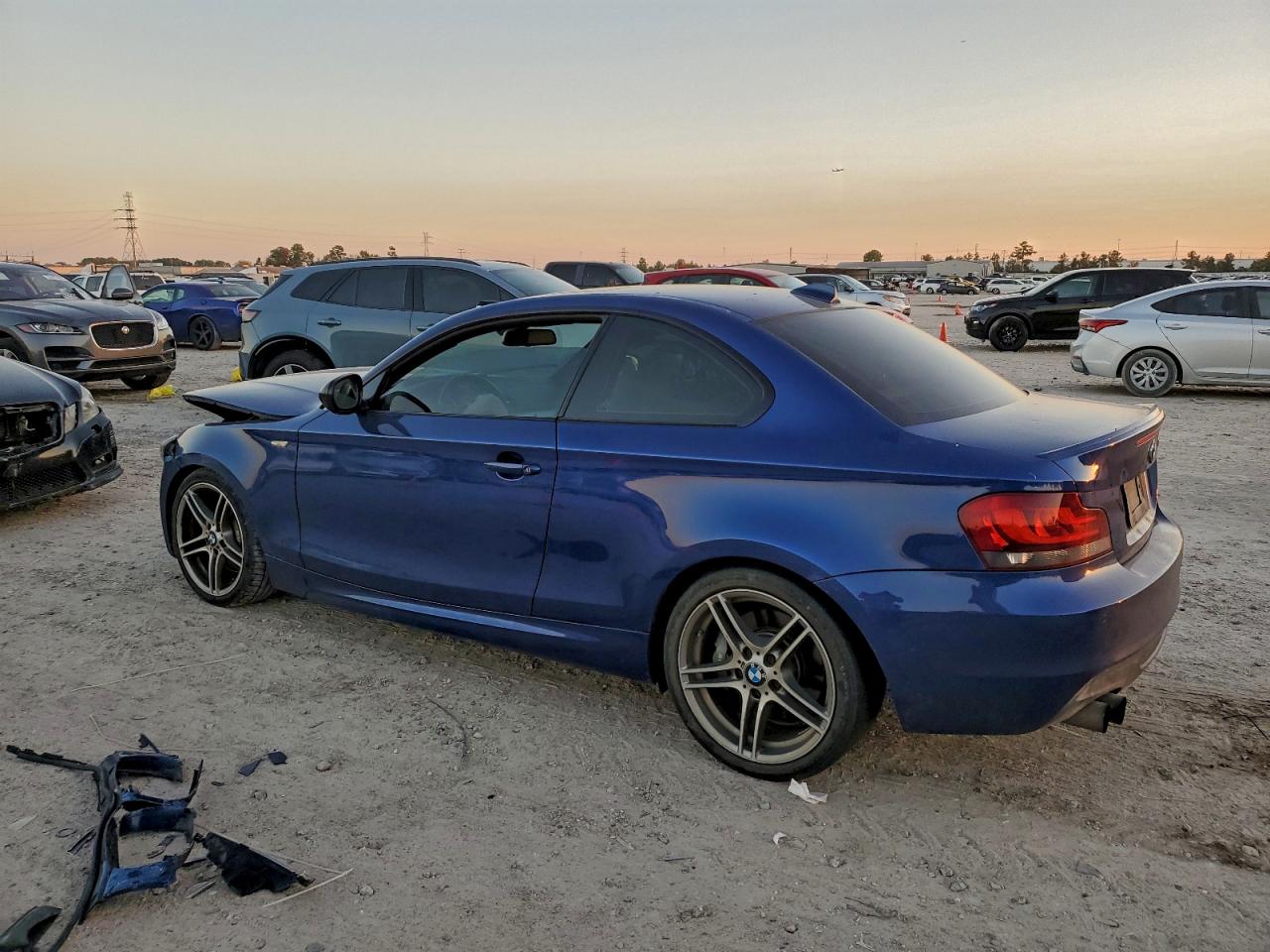 2013 Bmw 135 I Blue vin: WBAUC9C55DVY60132